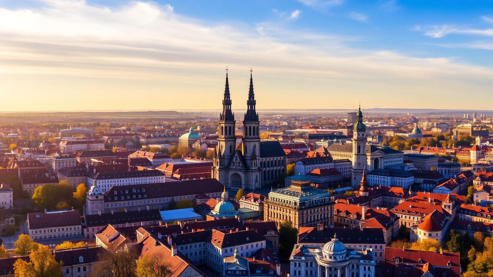 München Skyline mit Frauenkirche